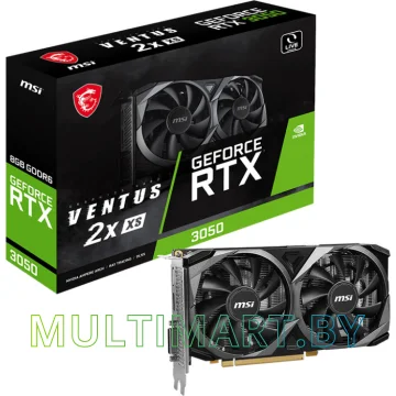 Видеокарта MSI GeForce RTX 3050 Ventus 2X XS 8G картинка 5